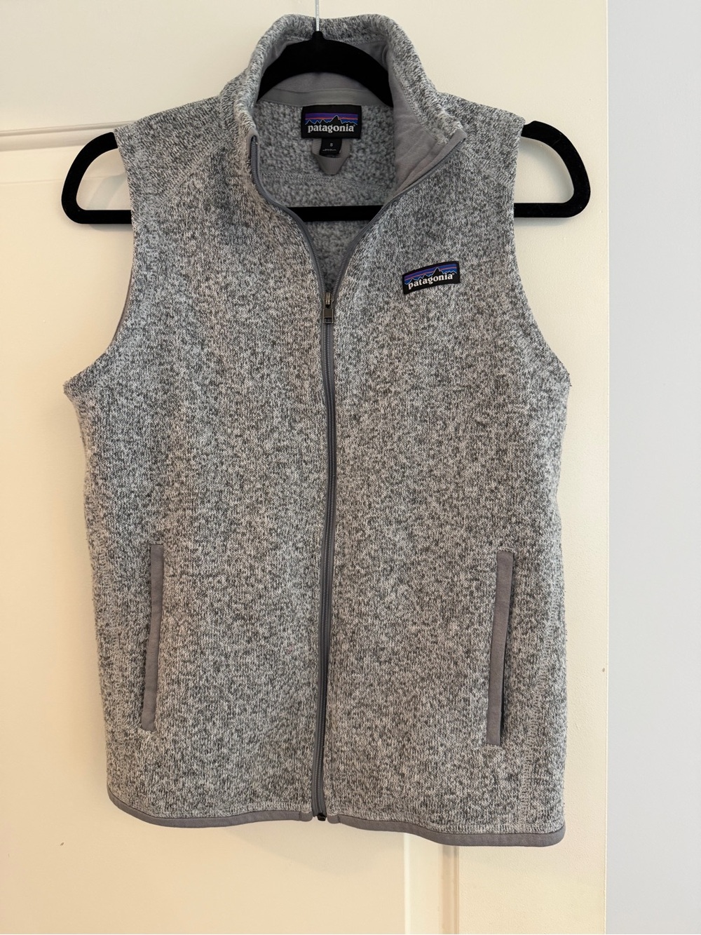 Patagonia Gray Heather Fleece Vest